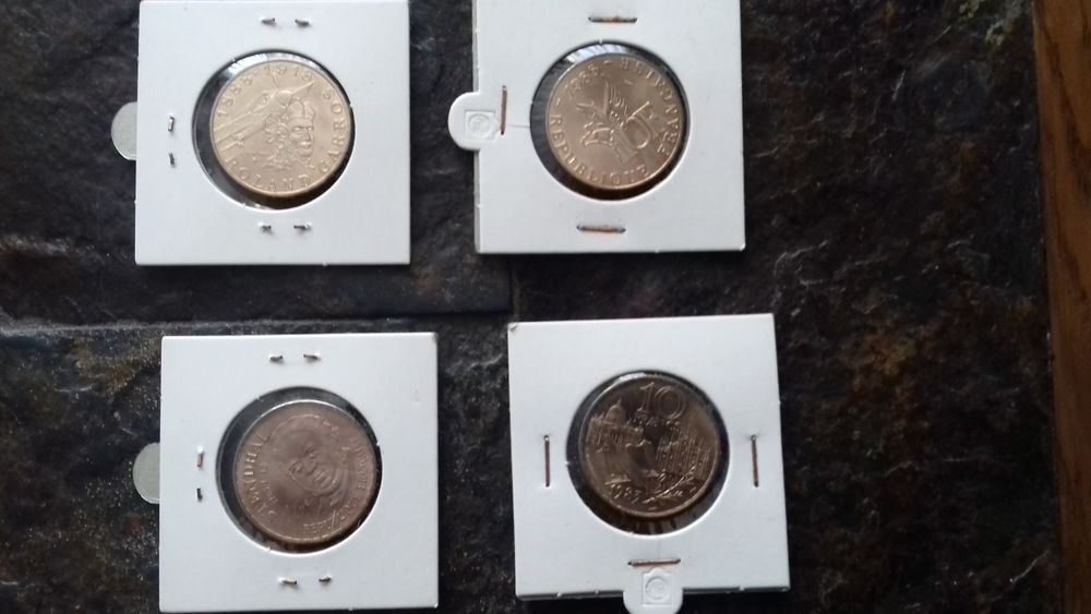 10 FRANCS 1982 &agrave; 1988 Comm&eacute;moratifs 