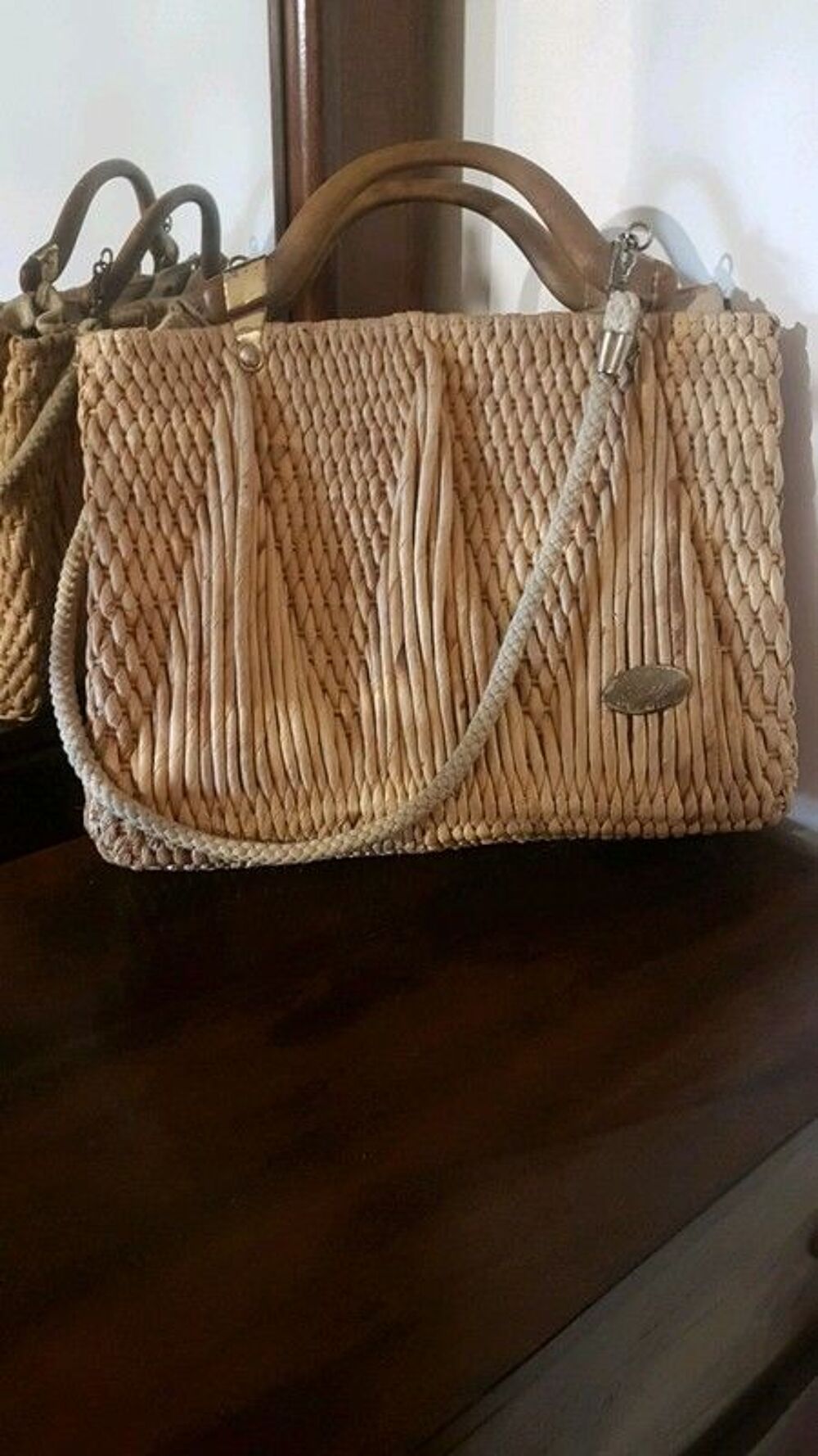 Sac a main vintage Fabio cr&eacute;ation Italie Maroquinerie