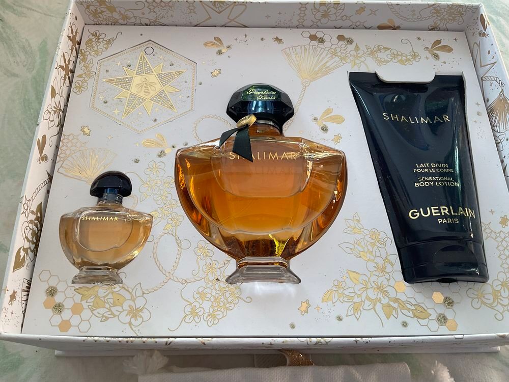 Guerlain Shalimar coffret eau de parfum 50 + 5 ml et lait 
