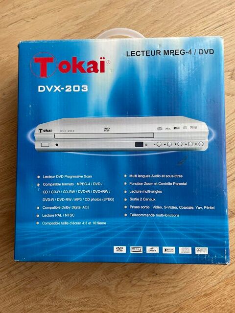 Lecteur DVD TOKAI MPEG-4, Modèle DVX-203 20 Petiville (76)