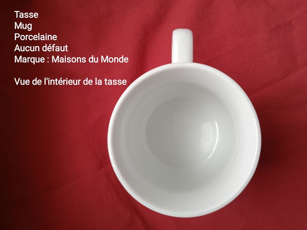Tasse mug Porcelaine Maisons du Monde Cuisine