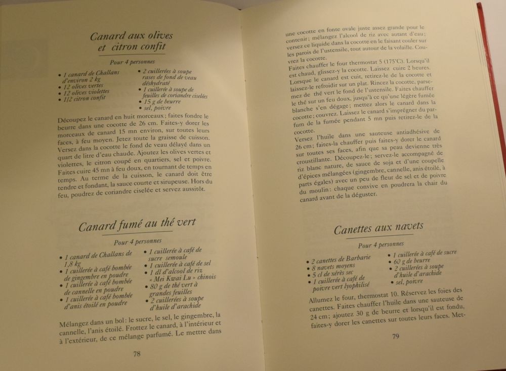 Olympe - Ma cuisine de A &agrave; Z - 200 Recettes - 1991 Cuisine