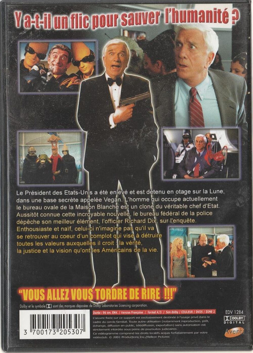 TY -t'ik un flic pour sauver l'humanit&eacute; ? DVD et blu-ray