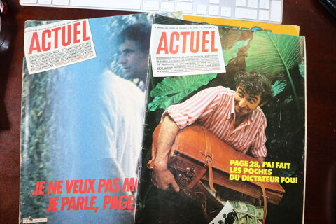 Revues  anciennes  ACTUEL  55 Quimper (29)