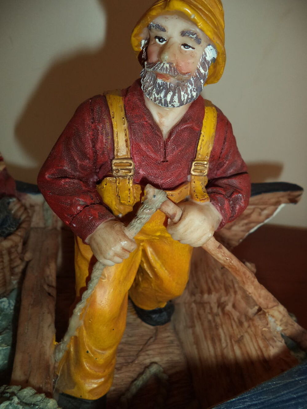 Bateau de p&ecirc;cheur d&eacute;coratif. Décoration