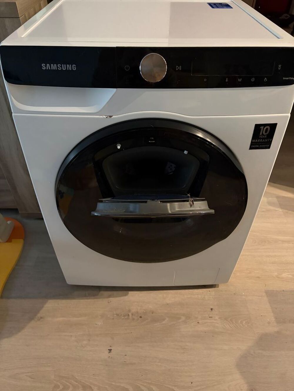 Lave-linge s&eacute;chant Samsung 7kg / 4kg €" Connect&eacute; €" Bon &eacute;tat Electroménager