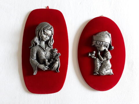 2 Cadres avec figurines en �tain 19 Caen (14)