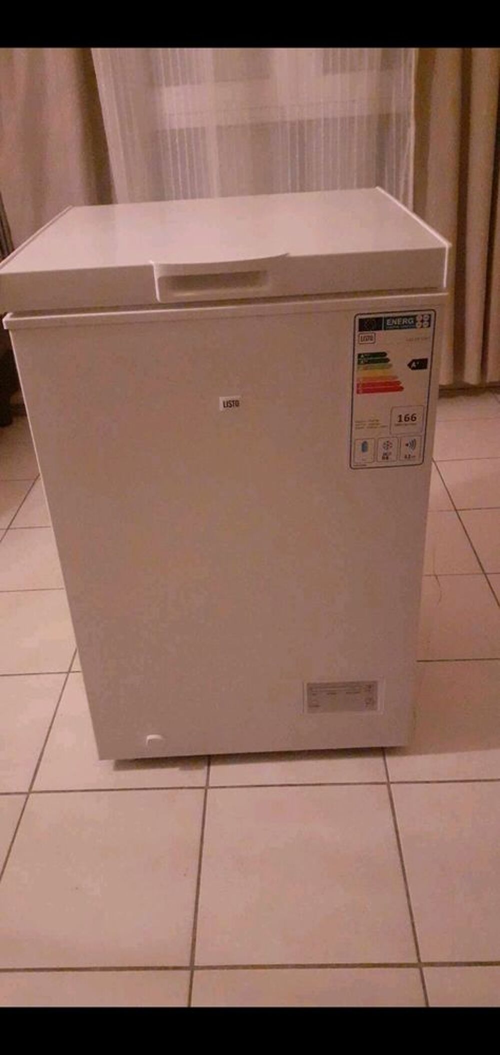 Cong&eacute;lateur coffre Listo Electroménager