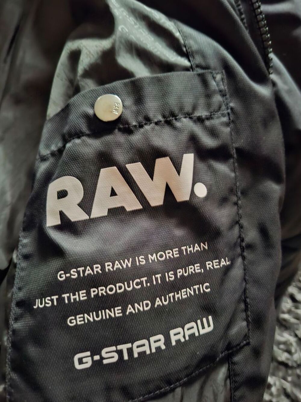 Blouson epais doubl&eacute; G star raw Vêtements