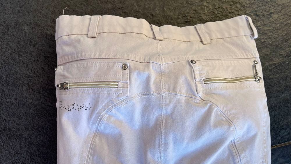 Pantalon d'&eacute;quitation blanc Tattini Sports