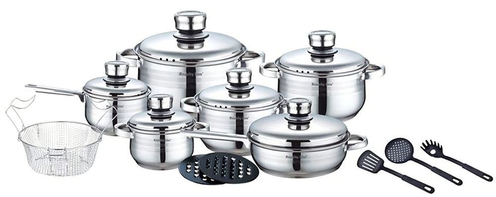 Batterie de Cuisine en Acier inoxydable Cuisine