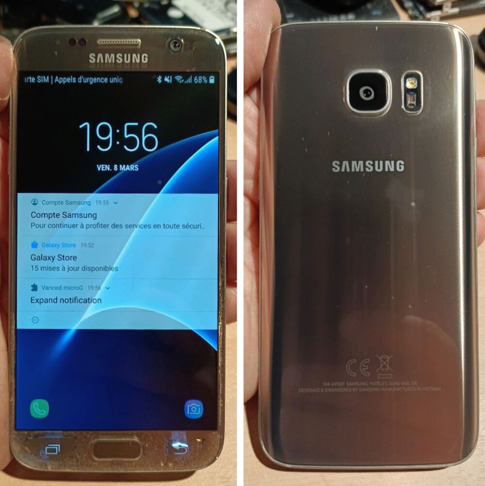 Samsung Galaxy S7 SM-G930F Or 32 Go Téléphones et tablettes