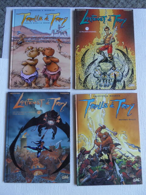 bande dessinée.TROLLS DE TROY.MARGO.RAHAN etc............... 4 Lyon 8 (69)