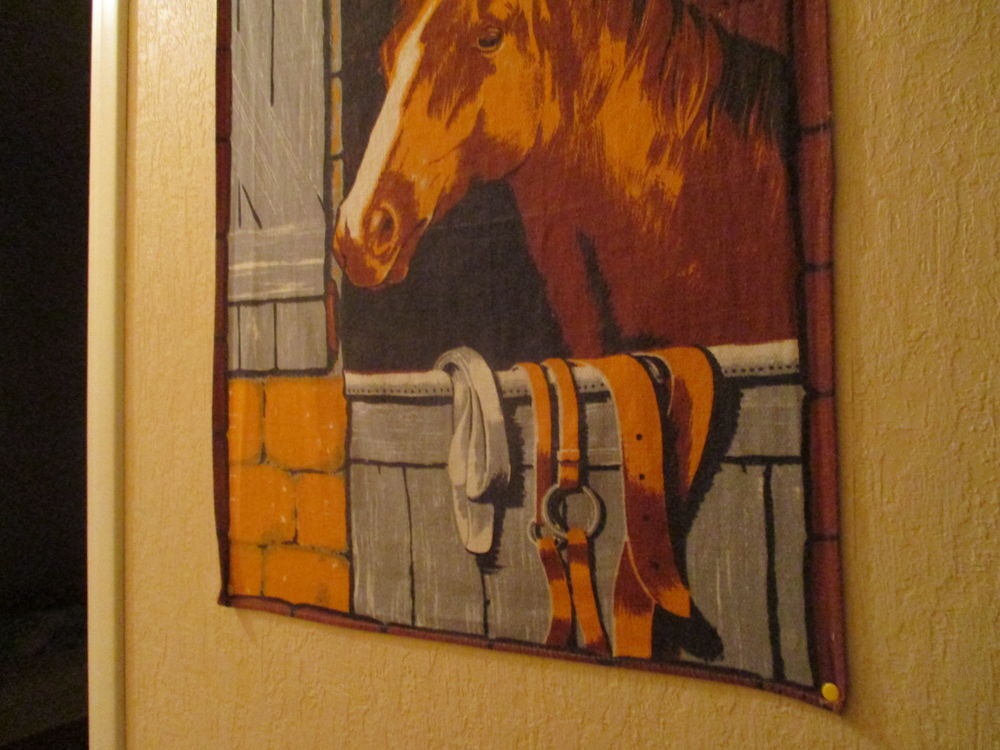 Repr&eacute;sentation t&ecirc;te de cheval Décoration