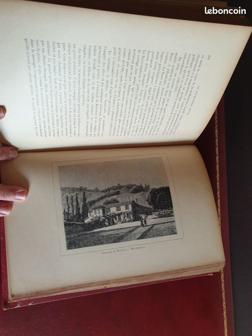 Livre reli&eacute; Le dix-huiti&egrave;me si&egrave;cle Henri Martin &eacute;dition 1890 Livres et BD