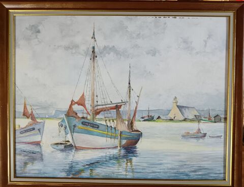 Tableau Huile sur toile 60 Rennes (35)