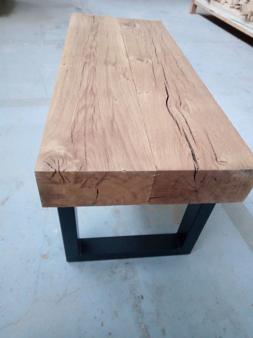 Table basse ch&ecirc;ne massif Meubles