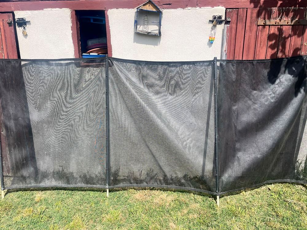 barri&egrave;res de s&eacute;curit&eacute; en filet pour piscine Jardin