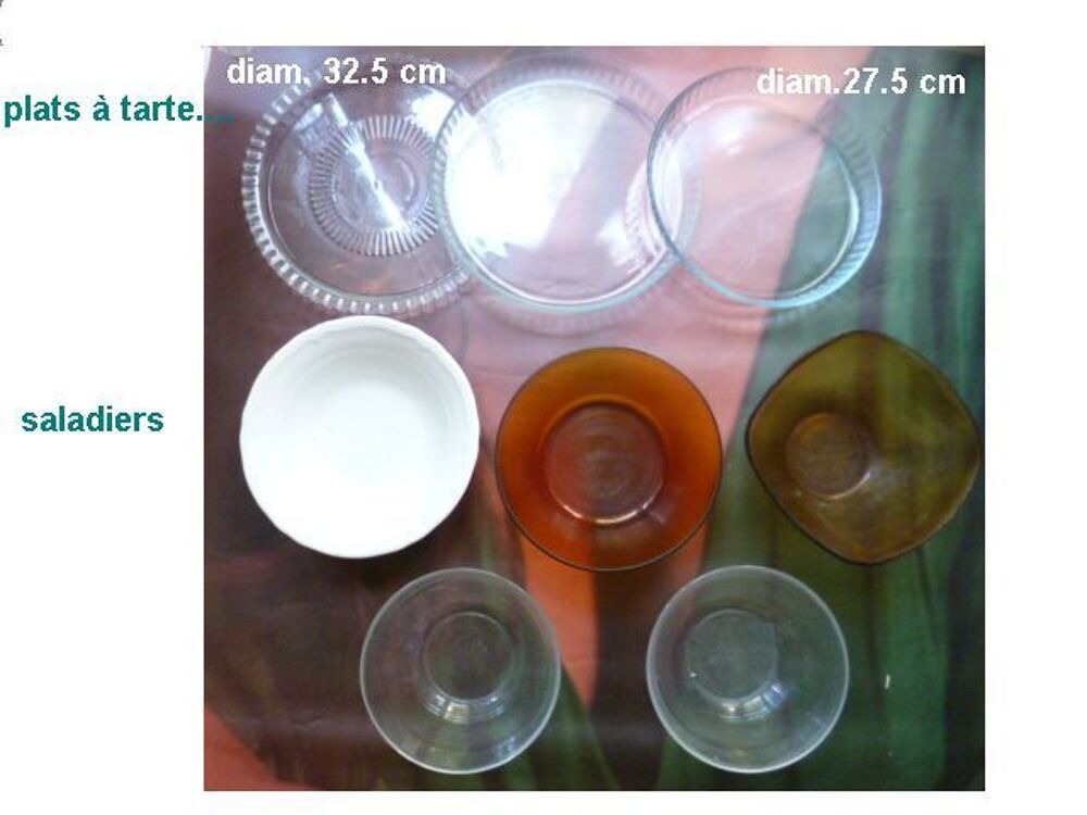 plats et assiettes plates, creuses, &agrave; dessert - saladiers... Electroménager