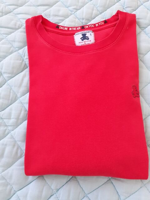 HAUT femme  LULU CASTAGNETTE  rouge T1 2 Saint-Etienne (42)