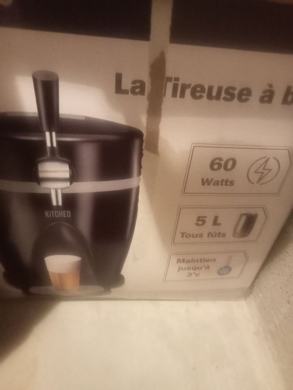 Tireuse a bi&egrave;re Electroménager