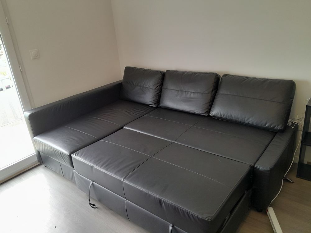 Canap&eacute; d'angle convertible avec rangement - Tr&egrave;s bon &eacute;tat Meubles