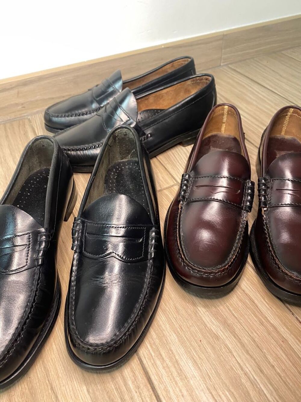 Collection de penny loafers USA Chaussures
