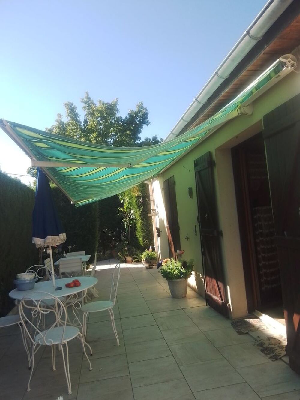 store banne electrique Jardin