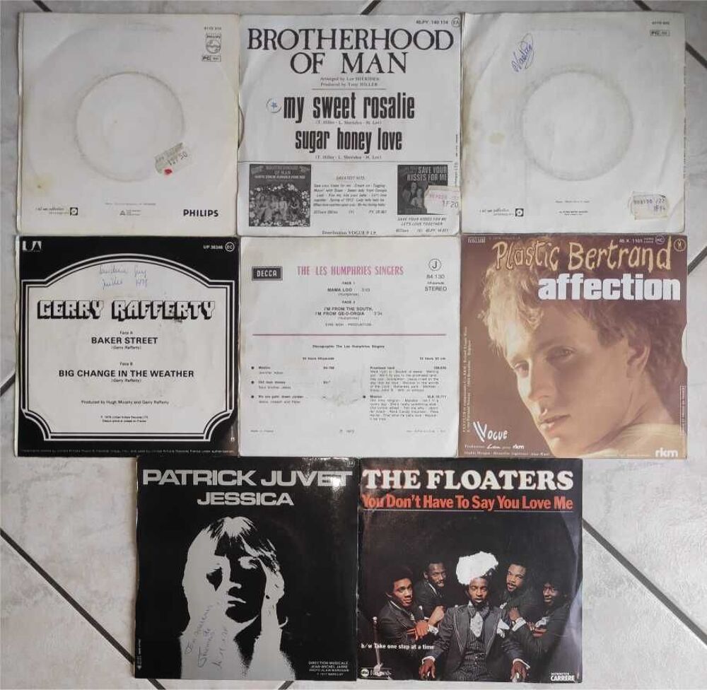 Vinyle 45T Lot de 2 CD et vinyles