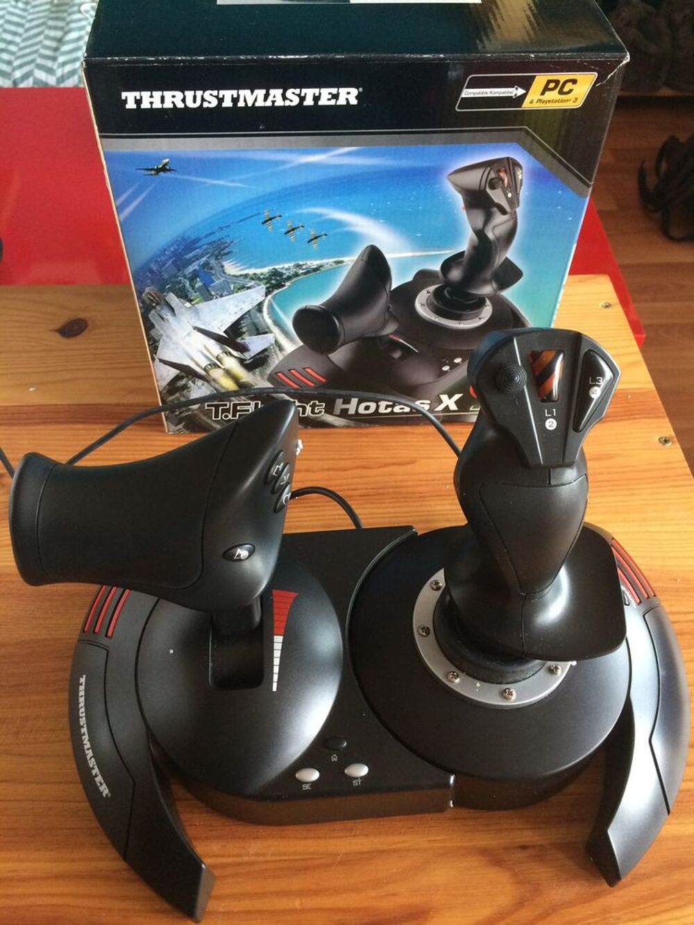 Joystick Thrustmaster T.Flight Hotas X Consoles et jeux vidos