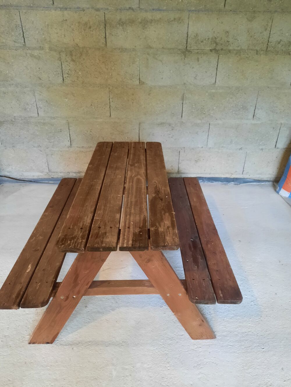 table de jardin enfant Mobilier enfants