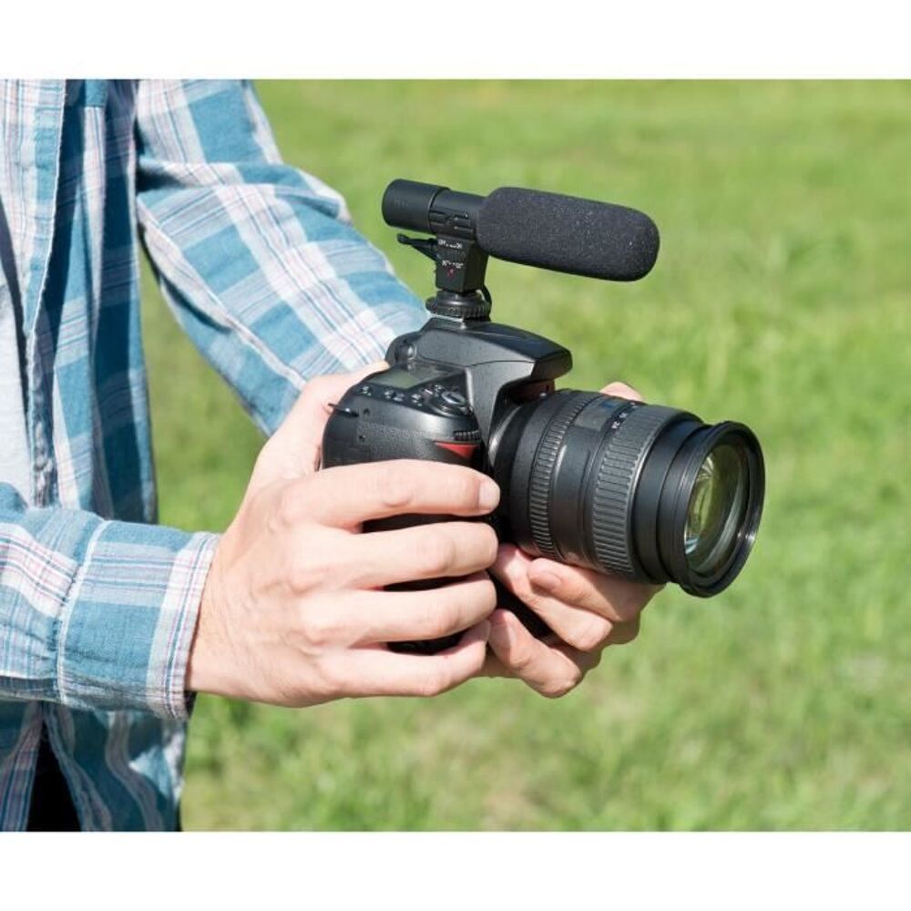 microphone st&eacute;r&eacute;o pour dv DSLR neuf Photos/Video/TV