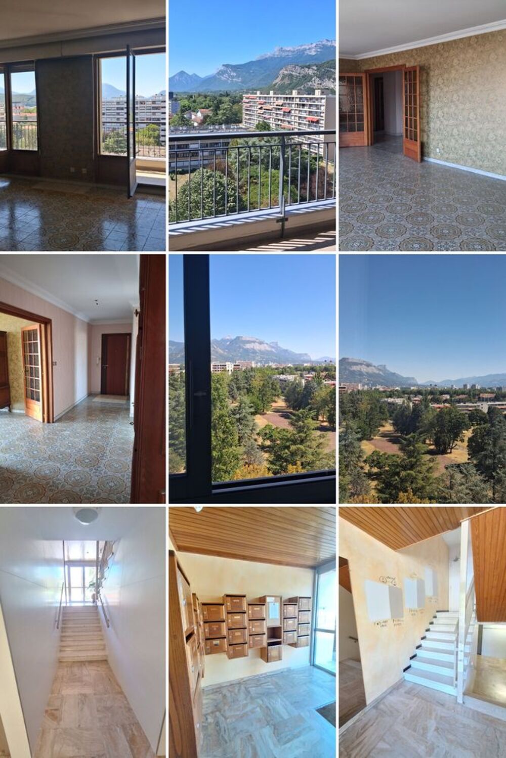 Vente Appartement APPARTEMENT T4 TRAVERSANT VUE MAGNIFIQUE SUR LES MONTAGNES Échirolles