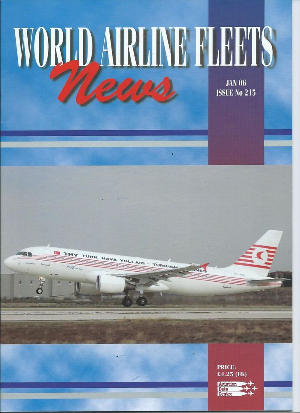 Revue WORLD AIRLINE FLEETS Livres et BD