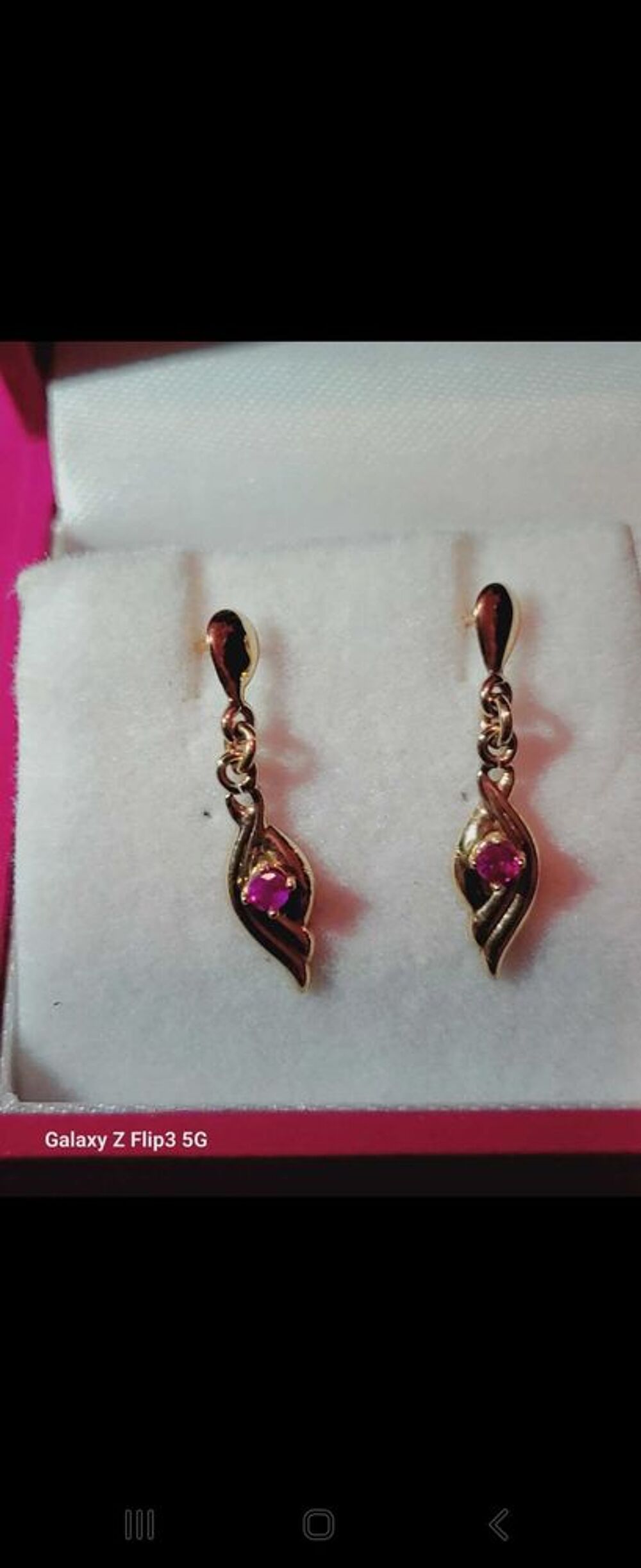 boucles d'oreilles or Bijoux et montres