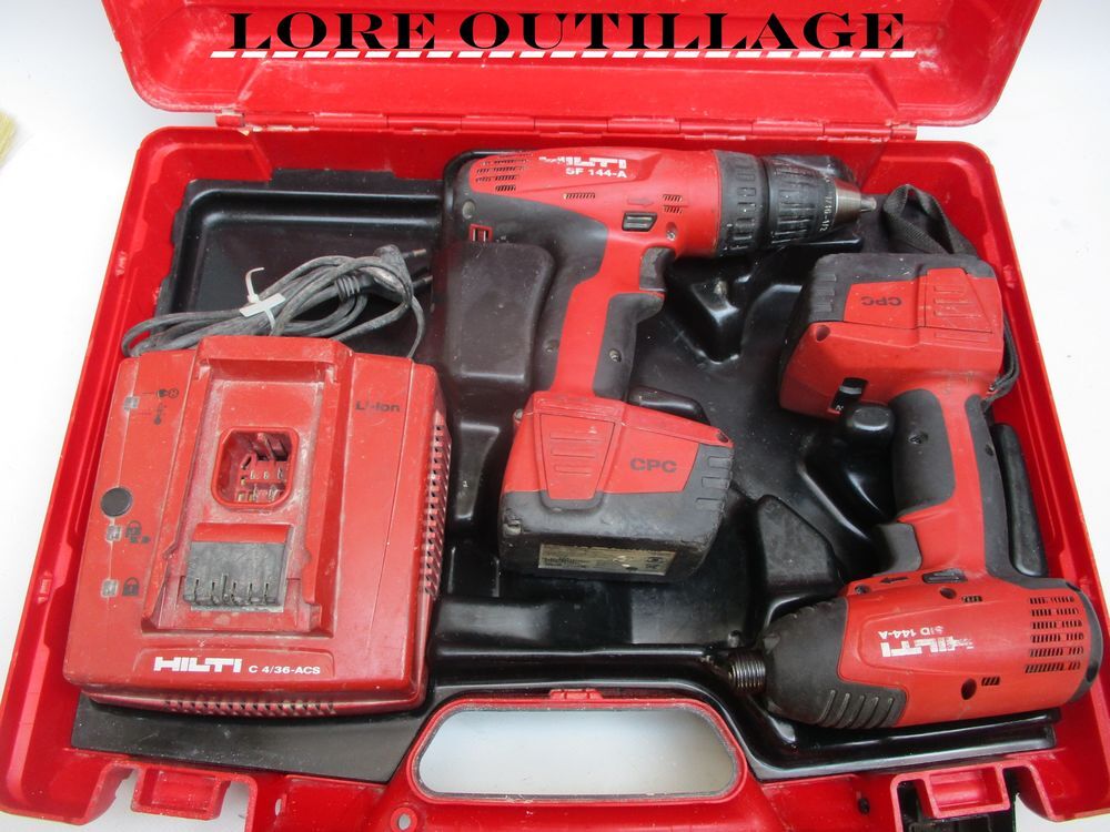HILTI SID 144-A + SF 144-A Bricolage