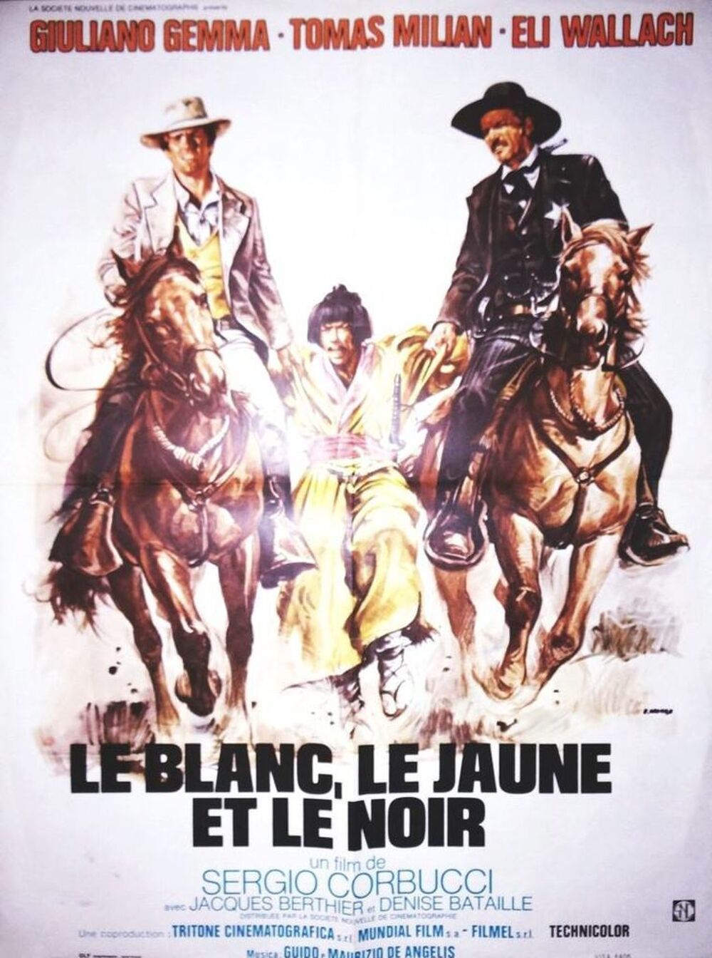 LE BLANC LE JAUNE ET LE NOIR 
DVD et blu-ray