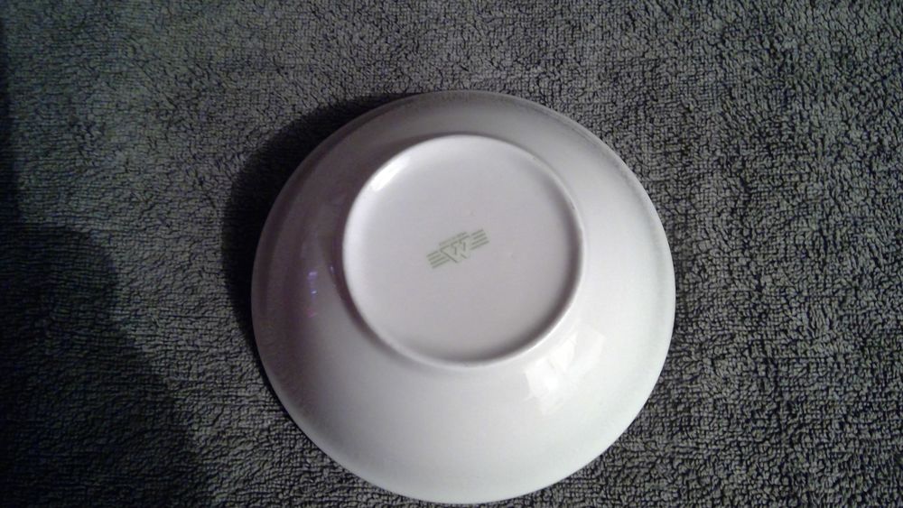 COUPE / COUPELLE BORD ARGENT MOTIF FLEURS Cuisine
