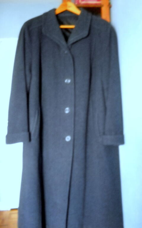 Manteau droit pour femme bleu chin gris 50 Paris 13 (75)