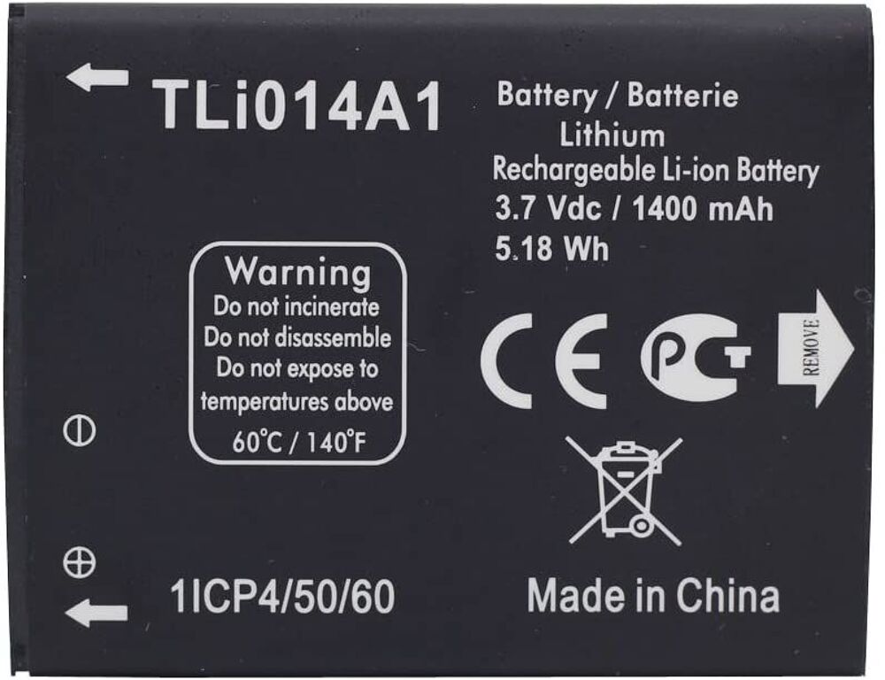 Batterie Li-ion pour Alcatel TLi014A1 ONE TOUCH Tlphones et tablettes
