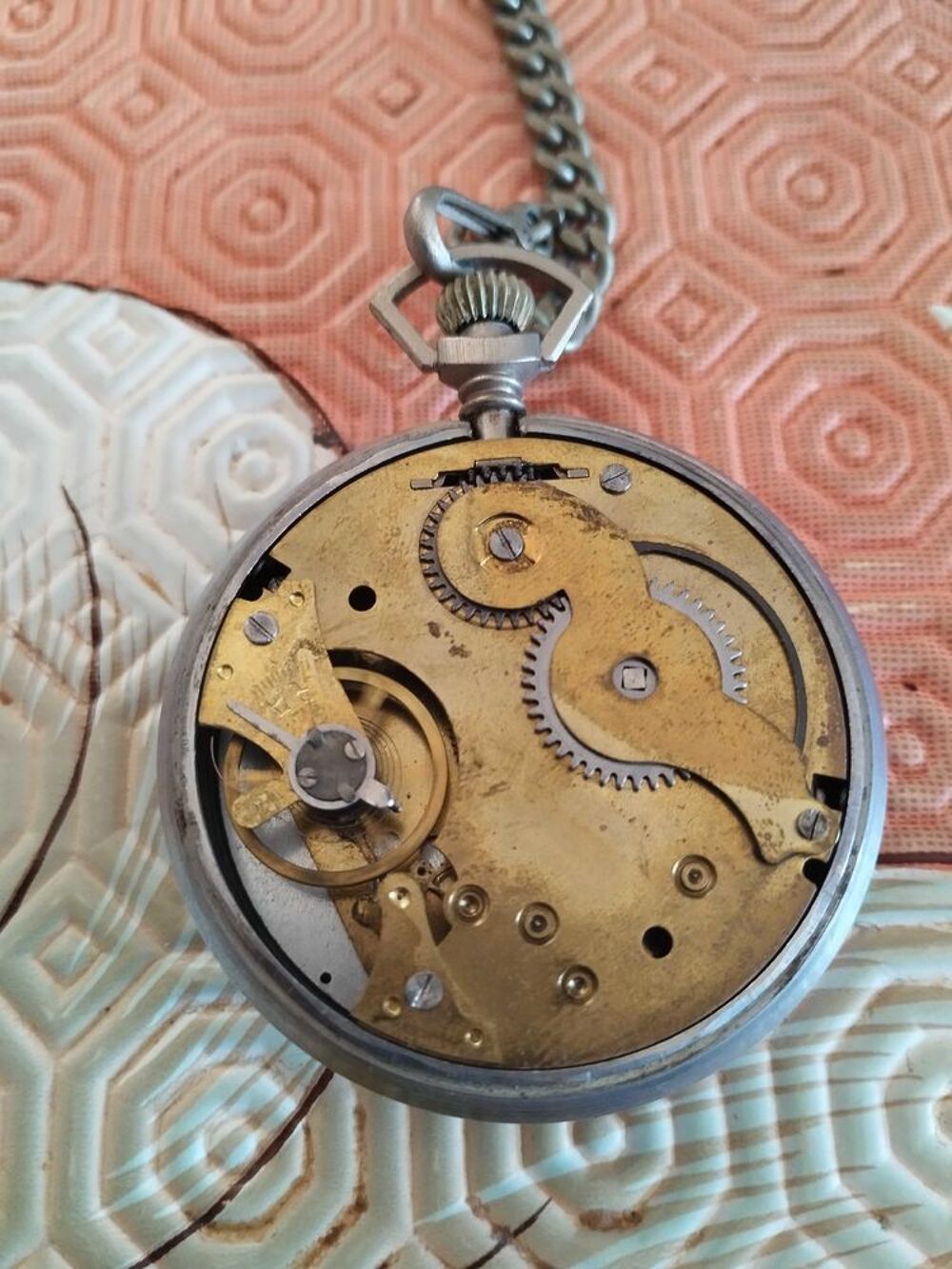 montre a gousset ann&eacute;e 50 