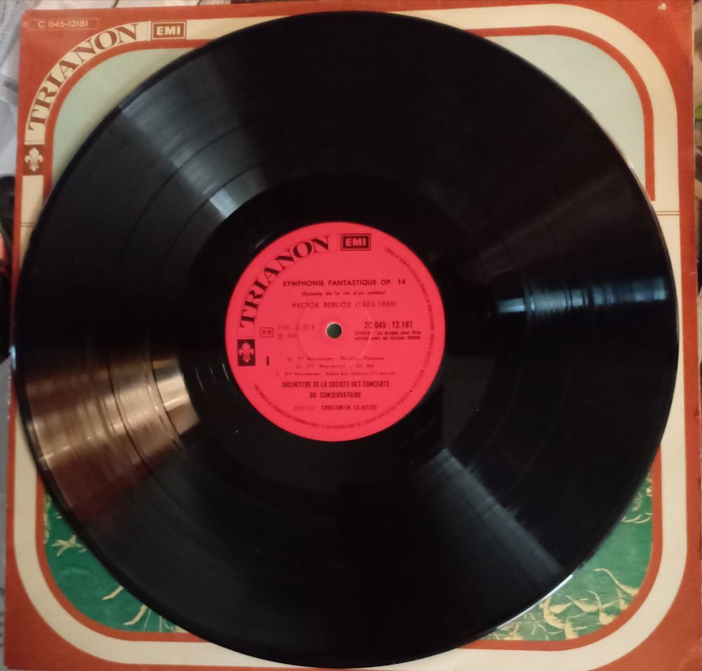 HECTOR BLERIOZ / CONSTANTIN SILVESTRI / DISQUE VYNIL 33 TOUR CD et vinyles