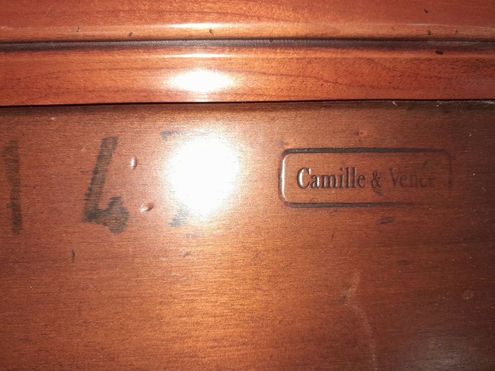 T&ecirc;te de lit bois massif Camille et Vence Meubles