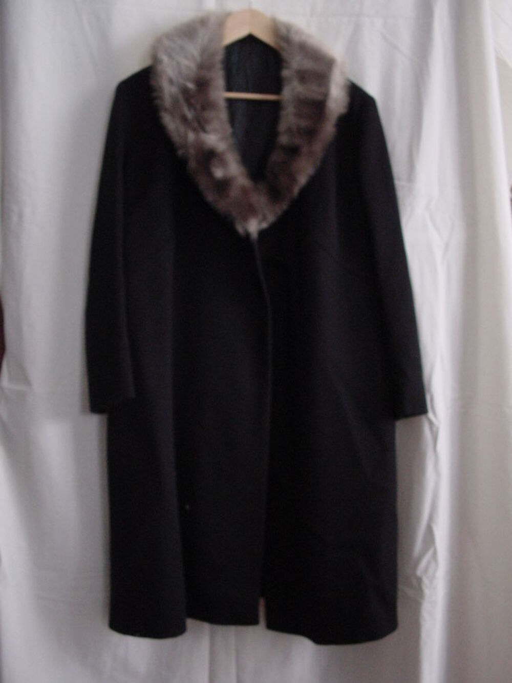 Manteau cuir doubl&eacute; Maroquinerie
