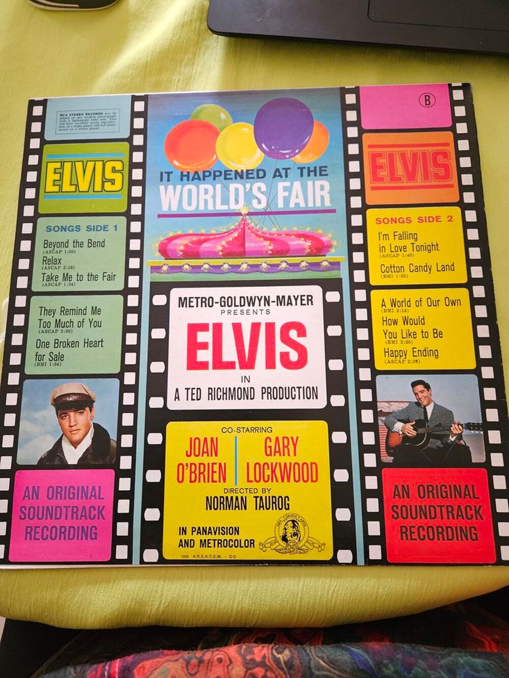 Elvis Presley - It Happened At The World's Fair Soundtrack 1 CD et vinyles
