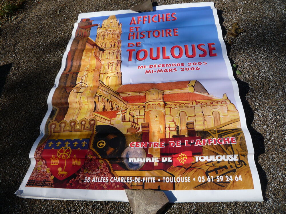 Affiche aviation Toulouse / histoire de Toulouse 