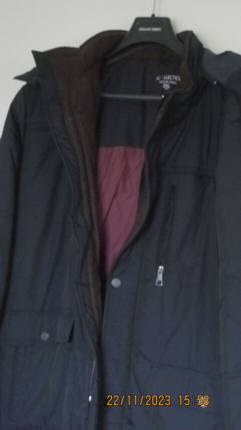 PARKA DOUDOUNE NOIRE NEUVE DE CHEZ ARMAND THIERY 25 Coquelles (62)
