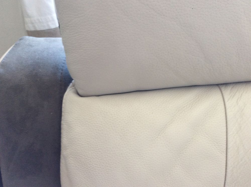 canape cuir blanc electrique Meubles