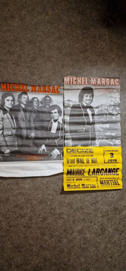 LES AFFICHES M.MARSAC ET SON ORCHESTRE 0 Toulouse (31)
