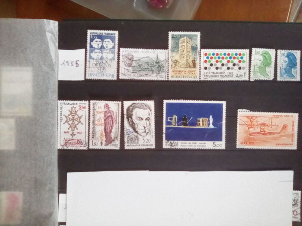 Timbres France 1983 , 1984 , 1985 